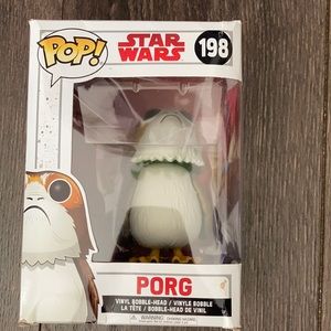 Pop Star Wars porg unopened funko 198